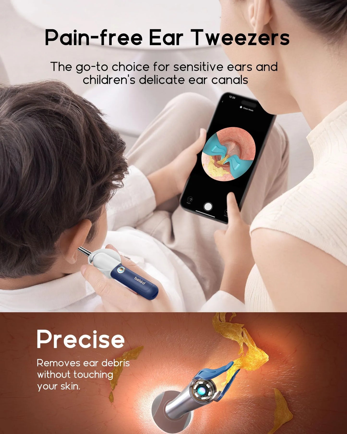 Smart Wireless Endoscope Earpick